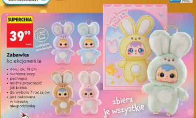 Zabawka kolekcjonerska Teddy Bunny Baby Buddies promocja w Biedronka
