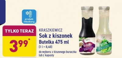 Sok z kiszonego buraka Kraszkiewicz promocja