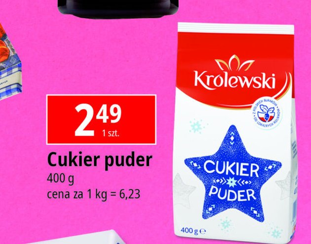 Cukier puder Cukier kr贸lewski promocja