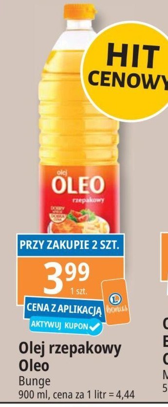 Olej Oleo promocja