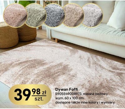Dywan Foffi 5905549008973, wym. 60 x 100 cm promocja w Castorama