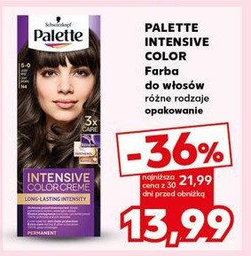 Farba do włosów 5-0 Palette intensive color creme promocja