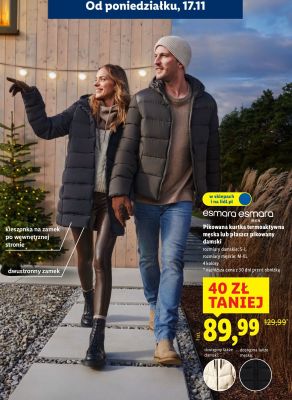 Płaszcz pikowany damski promocja w Lidl