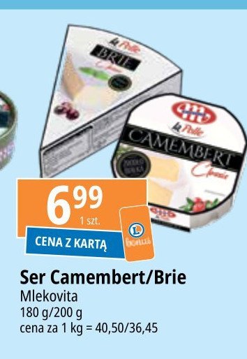 Ser camembert premium Mlekovita la polle promocja