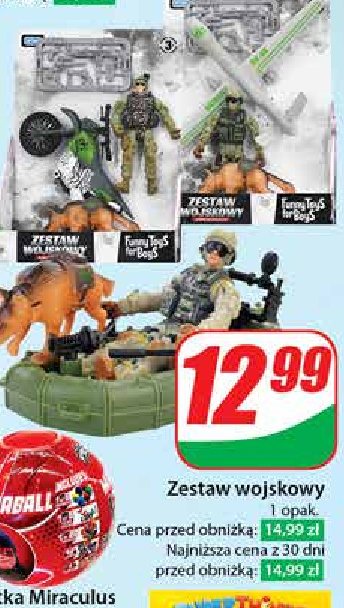 Zestaw wojskowy promocja