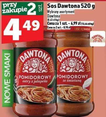 Sos Dawtona 520 g promocja w TOPAZ