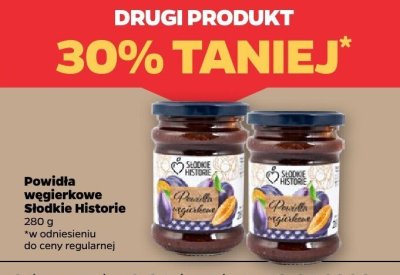 Powidła węgierkowe DRUGIE -30% promocja w Netto