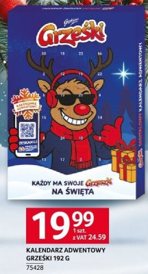 Kalendarz adwentowy Grzeski 192 g promocja w Selgros