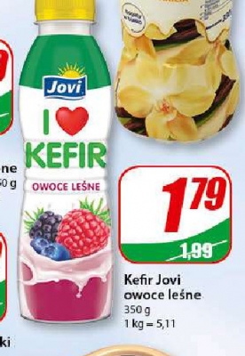 Jogurt pitny pachnące owoce leśne Jovi promocja