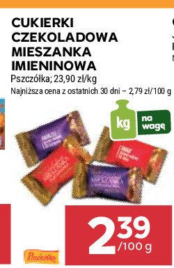 Cukierki mieszanka imieninowa Pszczółka promocja