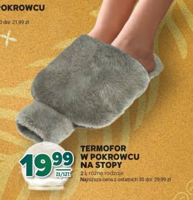 Termofor w pokrowcu na stopy promocja w Stokrotka
