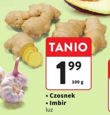 Imbir luz promocja w Intermarche