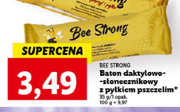 Baton z pyłkiem pszczelim BEE STRONG promocja