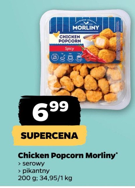 Chicken popcorn pikantny Morliny promocja