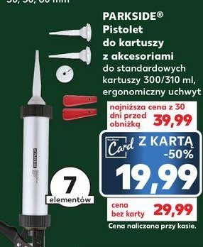 Pistolet do kartuszy Parkside promocja