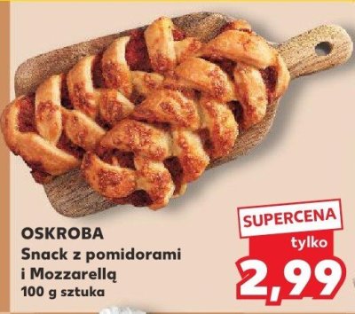 Snack z pomidorami i Mozzarellą  promocja w Kaufland