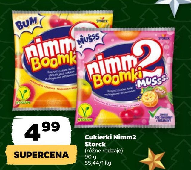 Cukierki owocowe Nimm2 boomki promocja