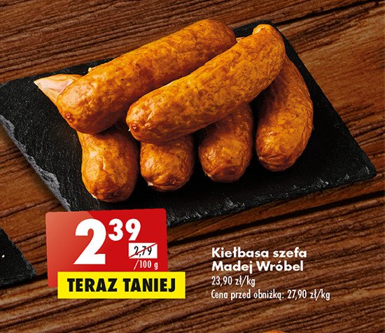 Kiełbasa szefa Madej & wróbel promocja
