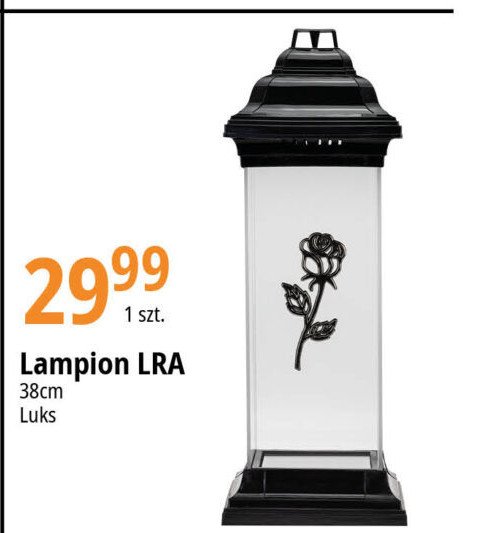 Lampion lra 38 cm Luks promocja w Leclerc