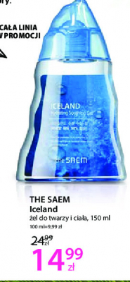 Żel nawilżający The saem iceland promocja