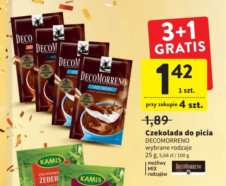 Nap贸j czekoladowy hot dark Decomorreno la festa promocja