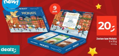 Zestaw kaw Mokate promocja w Dealz