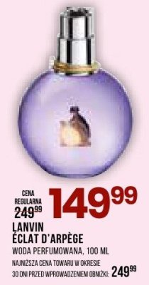 Perfumy Lanvin Eclat d'Arpege promocja w Drogerie Natura