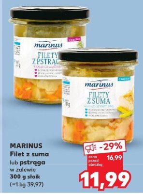 Filet z pstrąga promocja w Kaufland