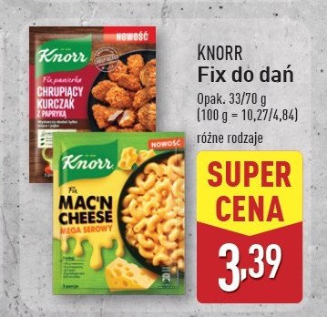 Mac'n cheese Knorr fix promocja