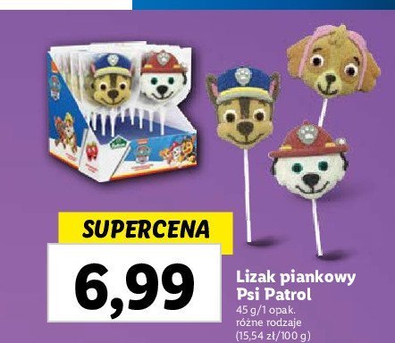 Lizak piankowy psi patrol AN-BA promocja