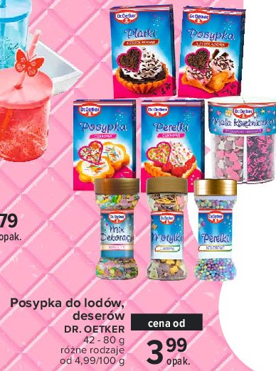 Sos malinowy Dr. oetker promocja