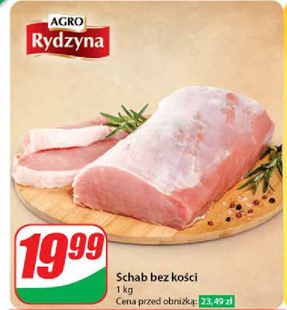 Schab bez kości Agro rydzyna promocja