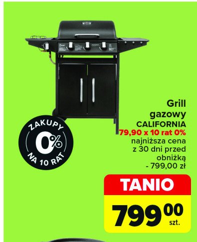 Grill gazowy california 11.2 kw promocja