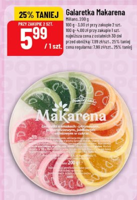 Galaretka Makarena Millano promocja w POLOmarket
