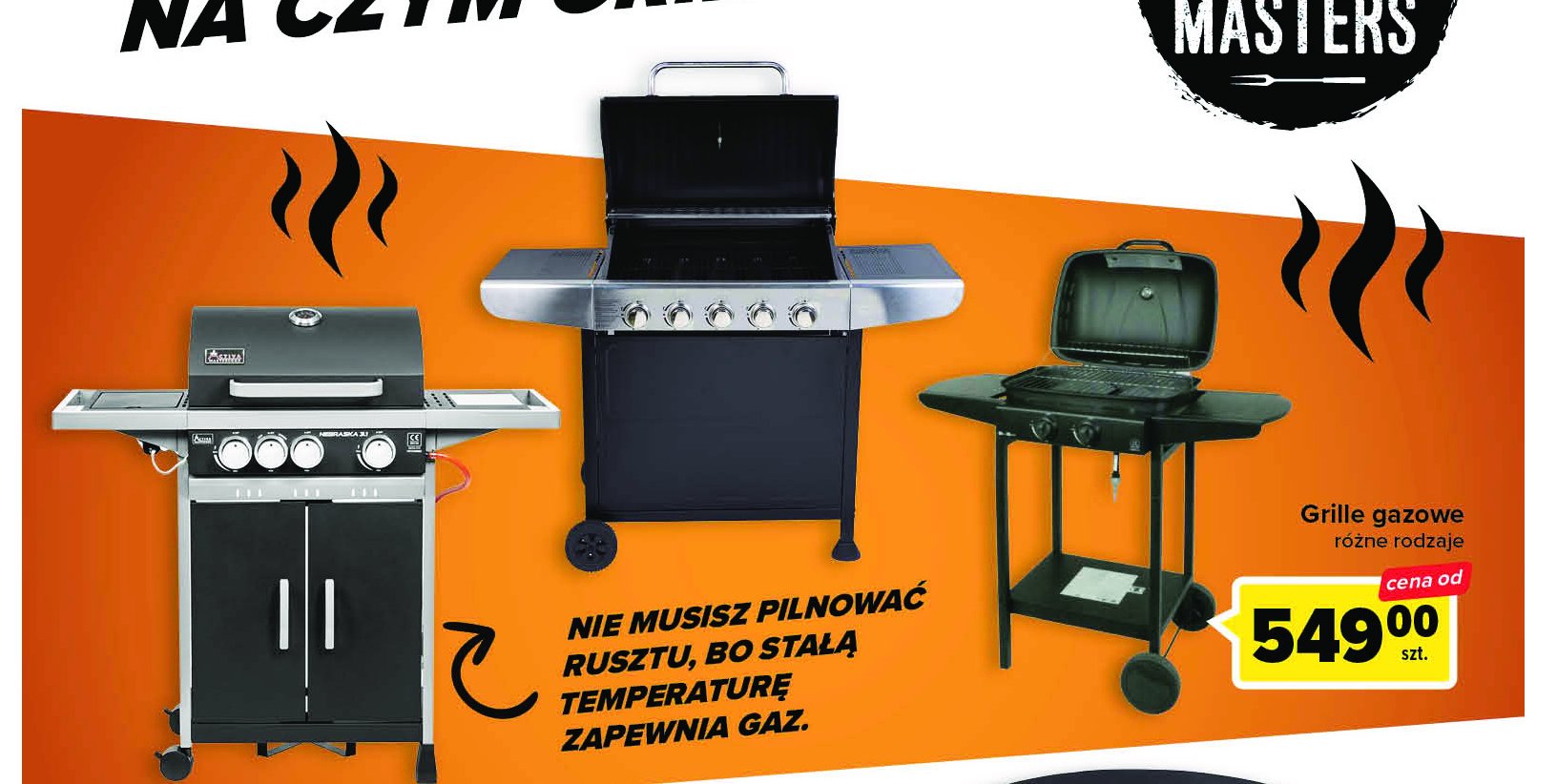 Grill gazowy mg667 MASTER GRILL PARTY promocja