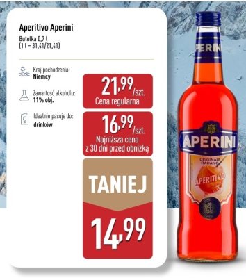 Aperitivo Aperini promocja w Aldi