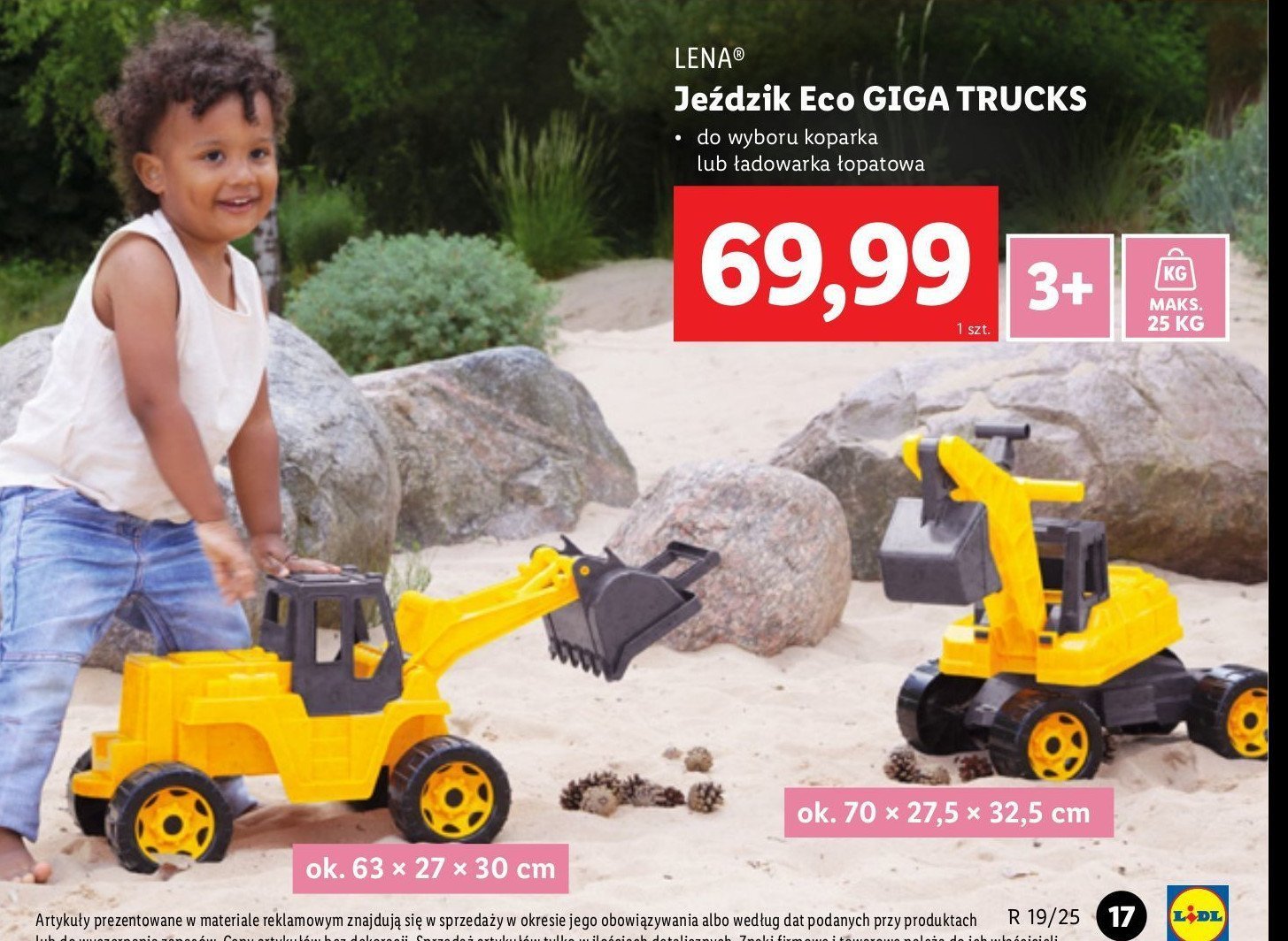 Jeździk giga trucks Lena promocja