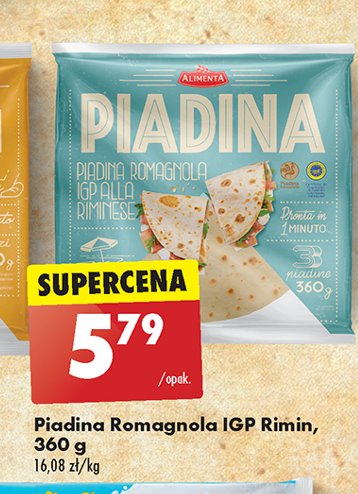 Piadina romagnola ALIMENTA promocja