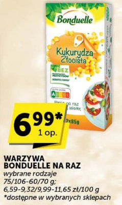 Warzywa Bonduelle na raz kukurydza złocista promocja w Euro Sklep