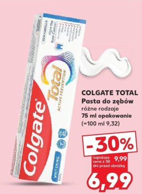 Pasta do zębów różne rodzaje promocja w Kaufland
