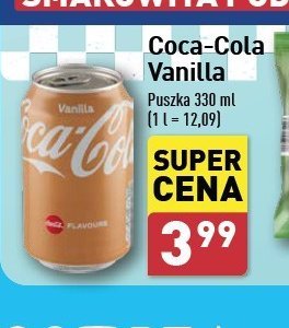 Napój Coca-cola vanilla promocja