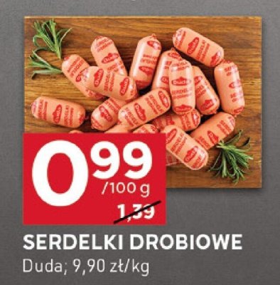 Serdelki drobiowe promocja w Stokrotka