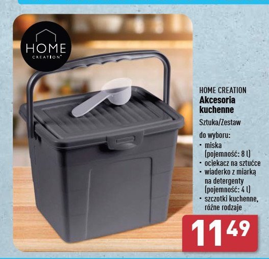 Wiaderko z miarką 4 l Home creation promocja