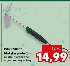 Motyka podwójna Parkside promocja w Kaufland