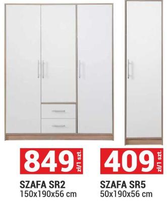 SZAFA SR5 50x190x56 cm promocja w Merkury Market
