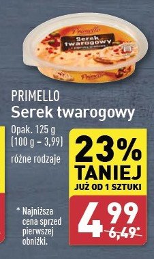 Serek twarogowy z papryką promocja