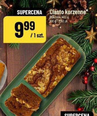 Ciasto korzenne promocja w POLOmarket