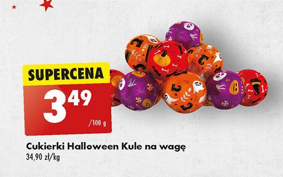 Cukierki czekoladowe halloween promocja