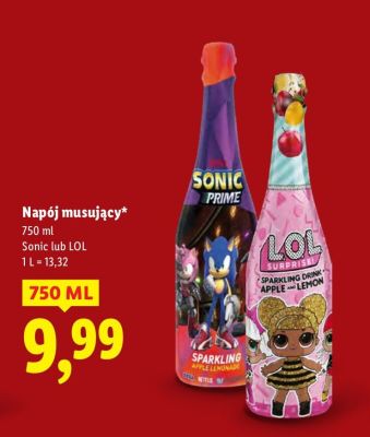 Napój musujący Sonic promocja w Lidl