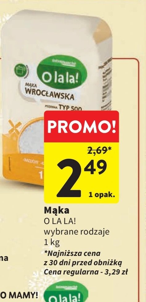 Maka wrocławska O la la! promocja w Intermarche